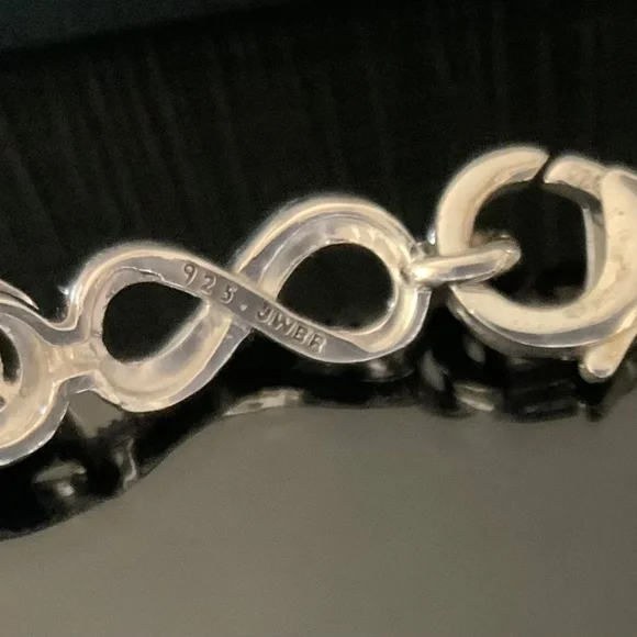 ZALES Bracelet in Sterling Silver 7.5” NWT - Picture 7 of 7